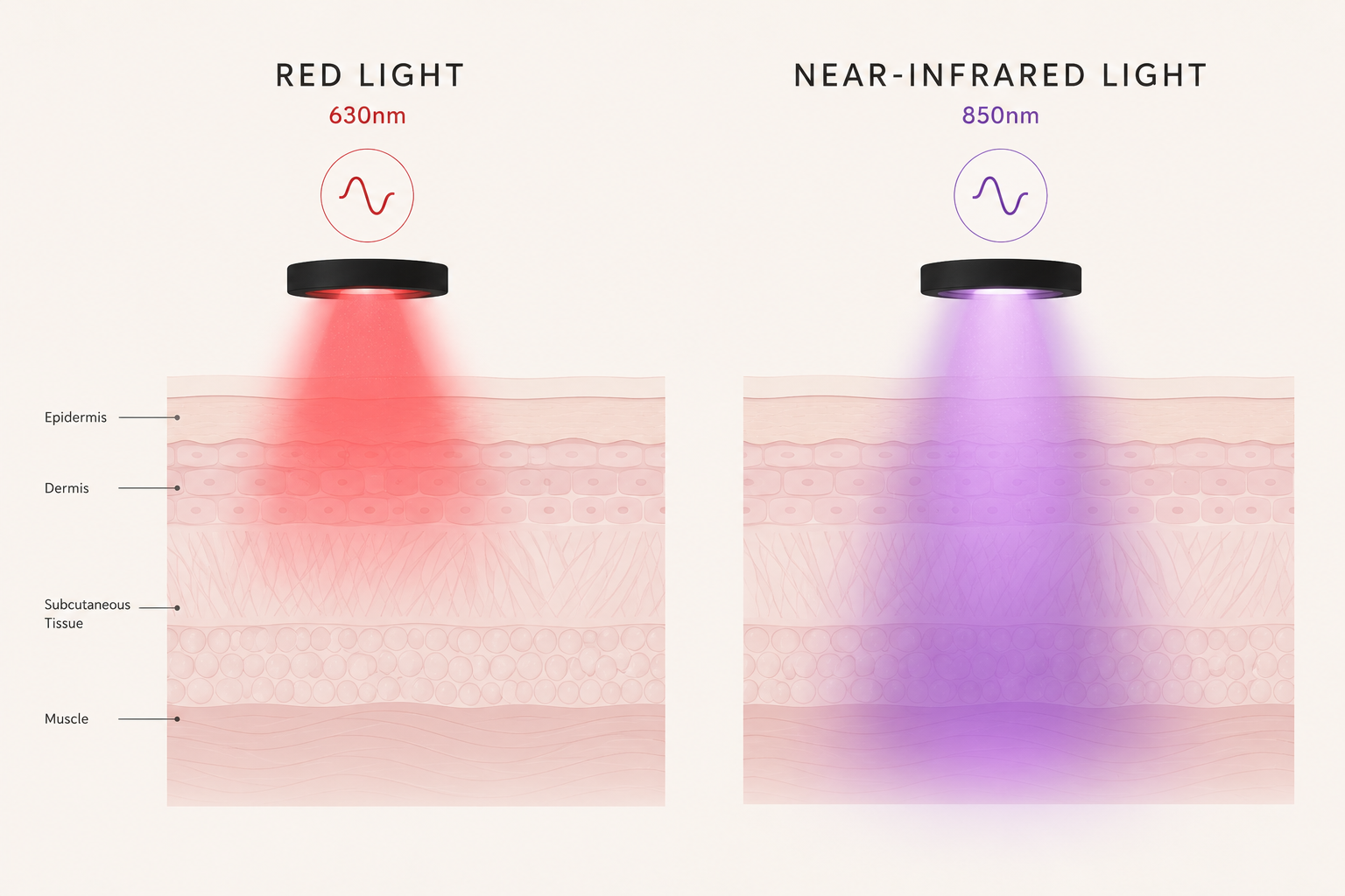 Near-Infrared vs Red Light: Which Wavelength You Need